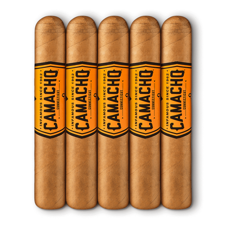 5PK Camacho Connecticut Robusto, , cigars